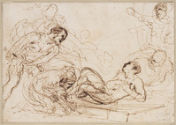 H 038
<br/>
Marteldood van de heilige Laurentius
<br/>
<em>Guercino (1591-1666)</em>